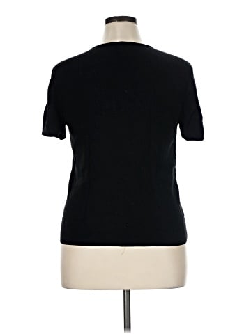 Linda Allard Ellen Tracy Short Sleeve Turtleneck (view 2)