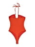 Miss Selfridge Orange Bodysuit Size 0 - photo 2