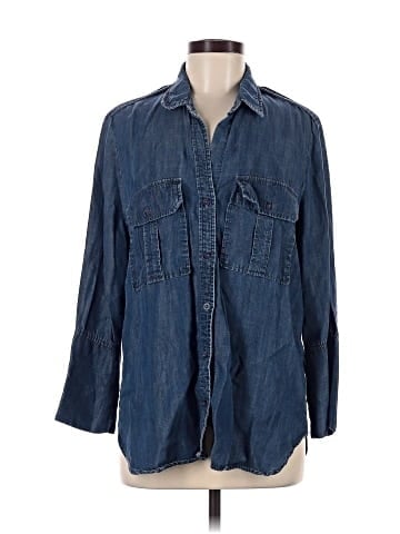 Bella Dahl 3/4 Sleeve Button-Down Shirt (view 1)