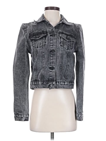 Chocolate Denim Jacket (view 1)