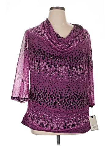 Dana Buchman 3/4 Sleeve Blouse (view 1)