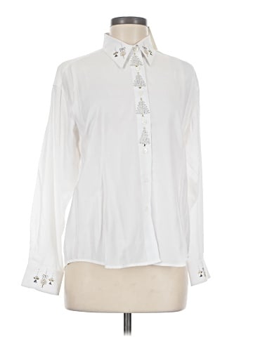 CHRISTINE ALEXANDER Long Sleeve Blouse (view 1)