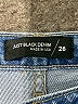 Just Black Color Block Blue Jeans Size 26 waist - photo 7