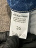 Just Black Color Block Blue Jeans Size 26 waist - photo 8