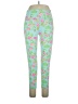 Lilly Pulitzer Floral Green Leggings Size XXS - photo 1