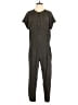 Vince. 100% Silk Solid Green Gray Jumpsuit Size 10 - photo 1