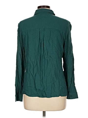Chico's Long Sleeve Button-Down Shirt (view 2)