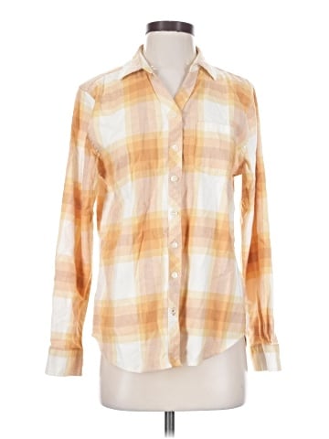 Weatherproof Long Sleeve Button-Down Shirt (view 1)