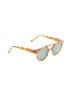 Komono Animal Print Camo Marled Snake Print Tan Black Sunglasses One size - photo 1
