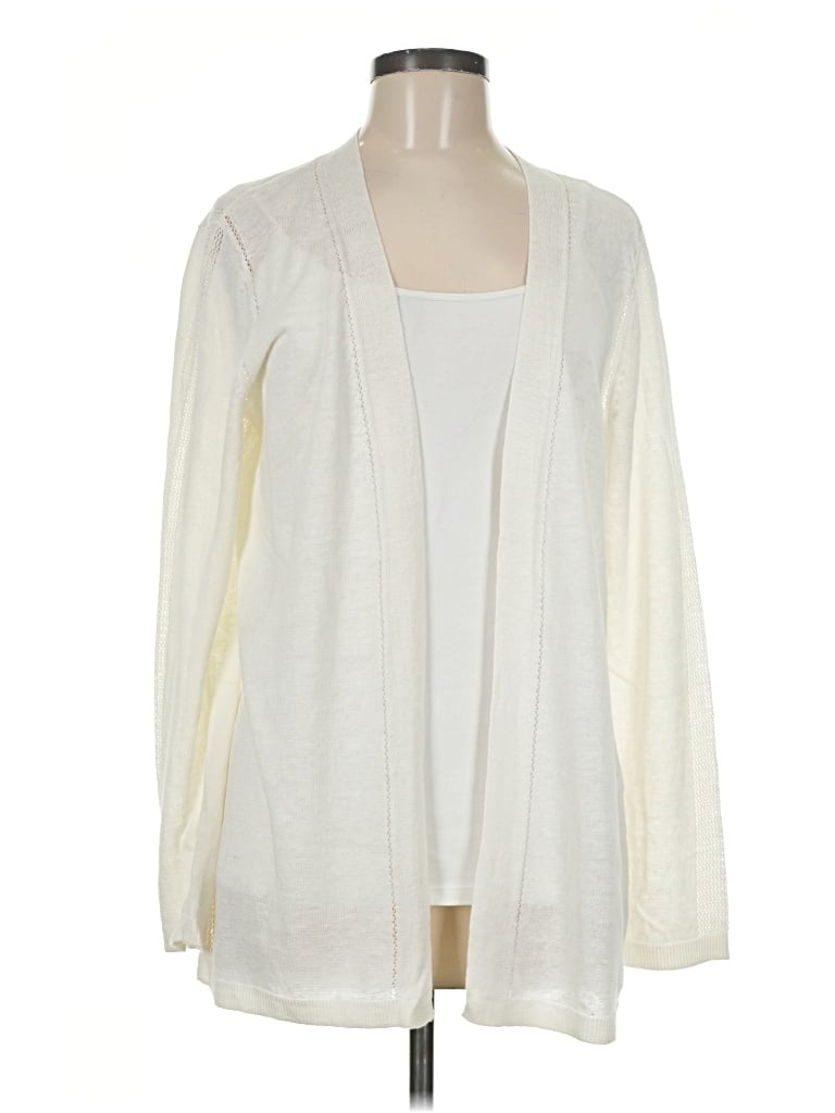 Pre-owned Talbots Kimono In Ivory