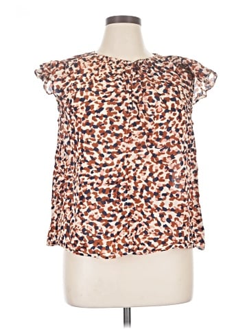 Velvet by Graham & Spencer Short Sleeve Blouse (view 1)