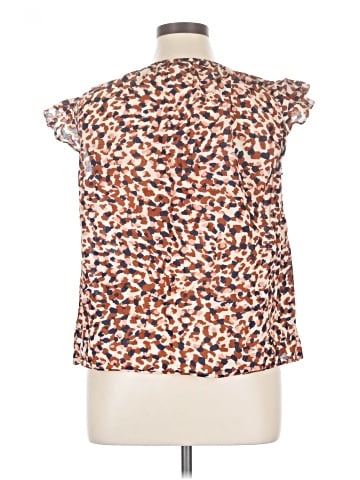 Velvet by Graham & Spencer Short Sleeve Blouse (view 2)