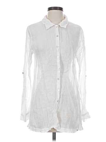 Eileen Fisher Long Sleeve Button-Down Shirt (view 1)
