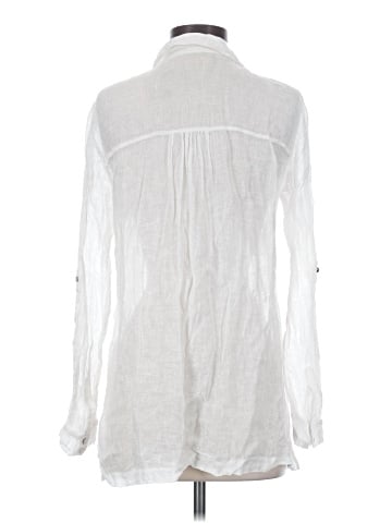 Eileen Fisher Long Sleeve Button-Down Shirt (view 2)