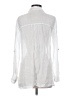 Eileen Fisher White Long Sleeve Button-Down Shirt Size S - photo 2