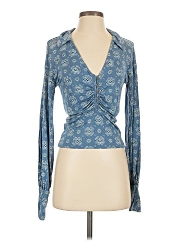 Free People Long Sleeve Blouse (view 1)