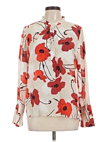 J.Crew Long Sleeve Silk Top (view 1)
