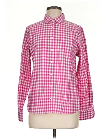 Lands' End Canvas Long Sleeve Button-Down Shirt (view 1)