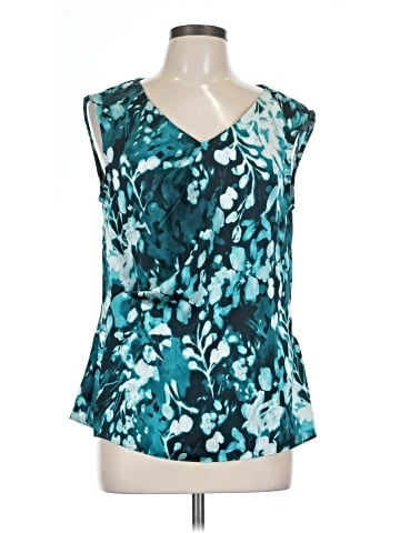 AK Anne Klein Sleeveless Blouse (view 1)