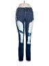 True Religion Hearts Blue Jeans Size 28 waist - photo 1