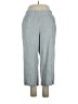 Max Studio Chevron-herringbone Gray Linen Pants Size 1X - photo 1