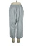 Max Studio Chevron-herringbone Gray Linen Pants Size 1X - photo 2
