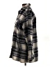 Divided by H&M Plaid Gray Coat Size S - photo 5