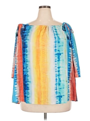 Rafaella 3/4 Sleeve Blouse (view 1)