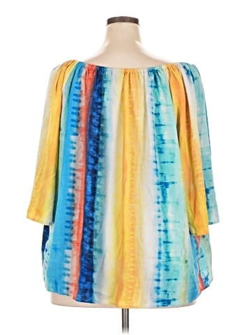 Rafaella 3/4 Sleeve Blouse (view 2)