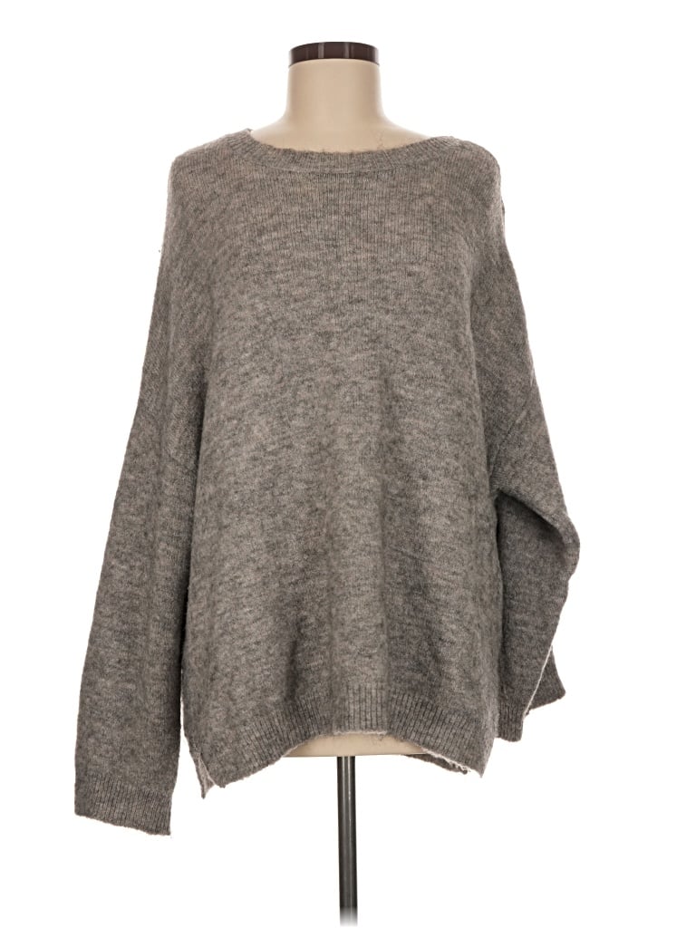 Pre-owned Leith Pullover Sweater In Gray