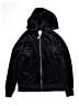 Assorted Brands Solid Black Zip Up Hoodie Size S (youth) - photo 1