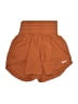 Nike Solid Orange Athletic Shorts Size S - photo 1