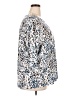 Rebecca Malone Animal Print Blue 3/4 Sleeve Blouse Size 2X - photo 4
