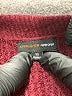 Ambiance Apparel Color Block Burgundy Pullover Sweater Size M - photo 7