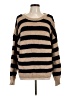 Baltic Born Stripes Brown Pullover Sweater Size L - photo 1