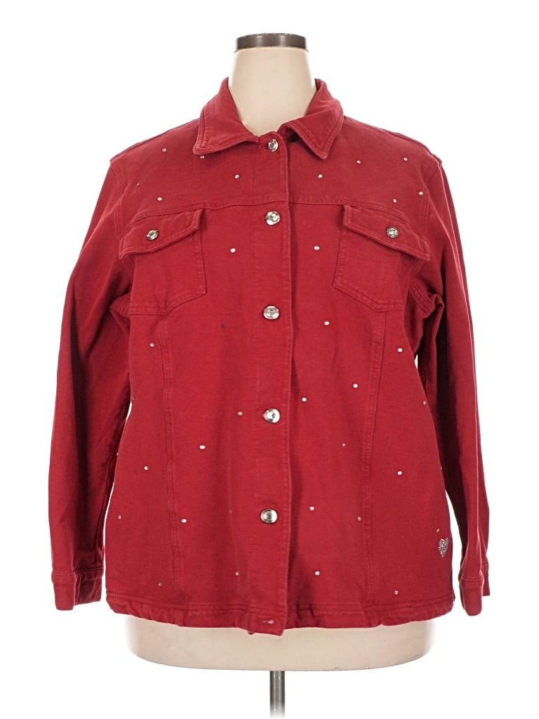 Pre-owned Quacker Factory Jacket In Red