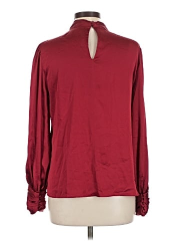 White House Black Market Long Sleeve Blouse (view 2)