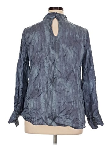 White House Black Market Long Sleeve Blouse (view 2)