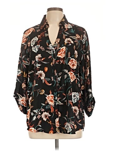 BCX 3/4 Sleeve Blouse (view 1)