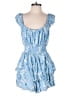 rue21 100% Rayon Paisley Blue Romper Size XL - photo 1