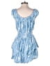 rue21 100% Rayon Paisley Blue Romper Size XL - photo 2