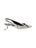 J.Crew Silver Heels Size 8 - photo 1