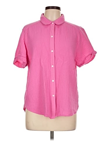 Lucky Brand Short Sleeve Blouse (view 1)