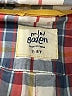 Mini Boden 100% Cotton Plaid Yellow Long Sleeve Button-Down Shirt Size 7 - 8 - photo 3