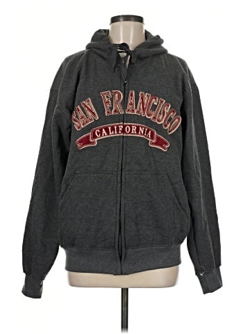 Hayward Zip Up Hoodie (view 1)