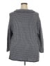Talbots Outlet Houndstooth Gray Blue Pullover Sweater Size 3X - photo 2