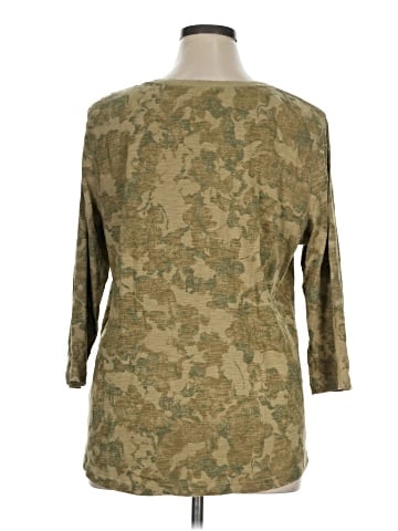 Chaps Long Sleeve Henley (view 2)