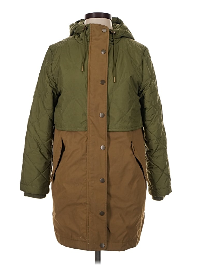 Pre-owned Boden Coat In Green