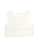 Zara Ivory Sleeveless Blouse Size 6 - photo 1