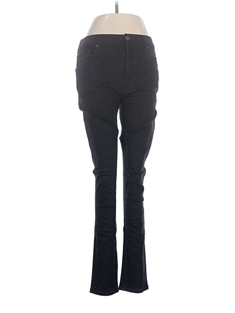 Pre-owned Reformation Jeans Jeggings In Black